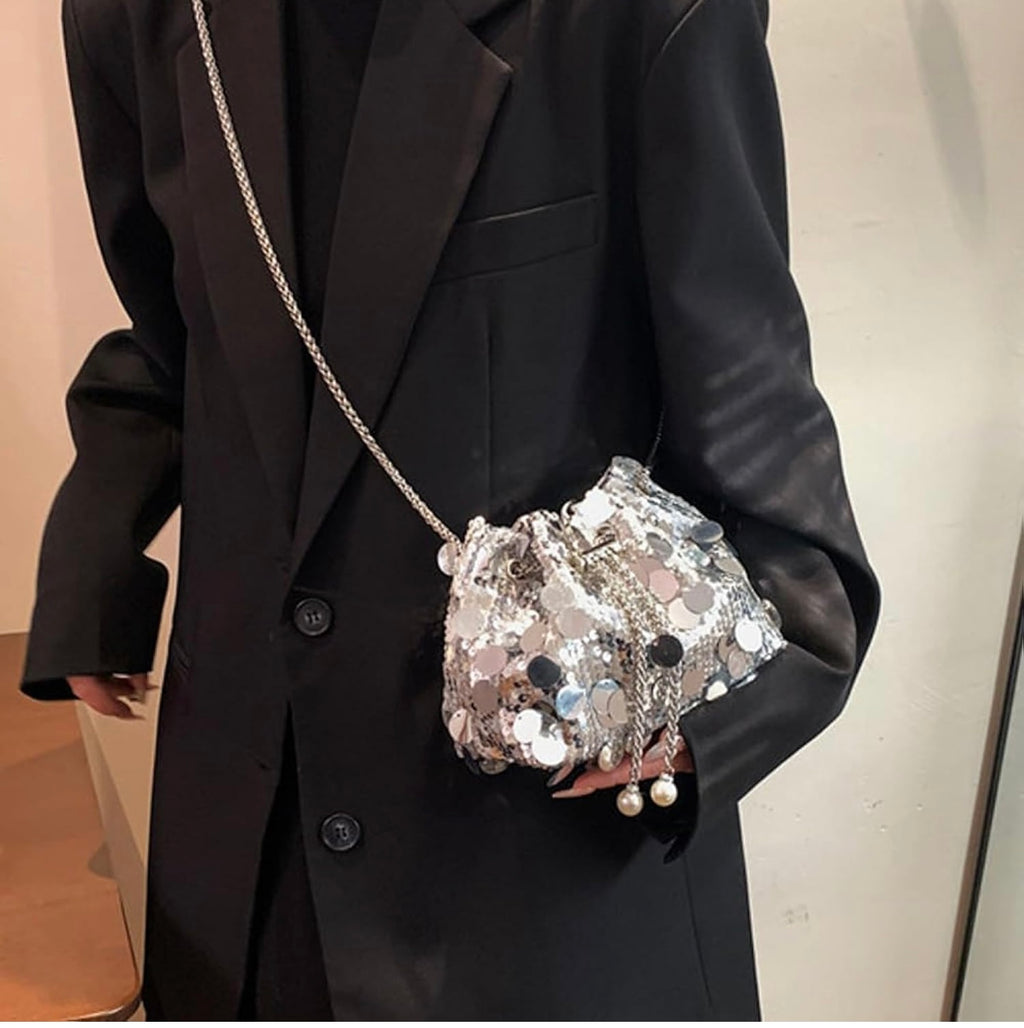 SEQUIN PALETTE CROSSBODY BAG