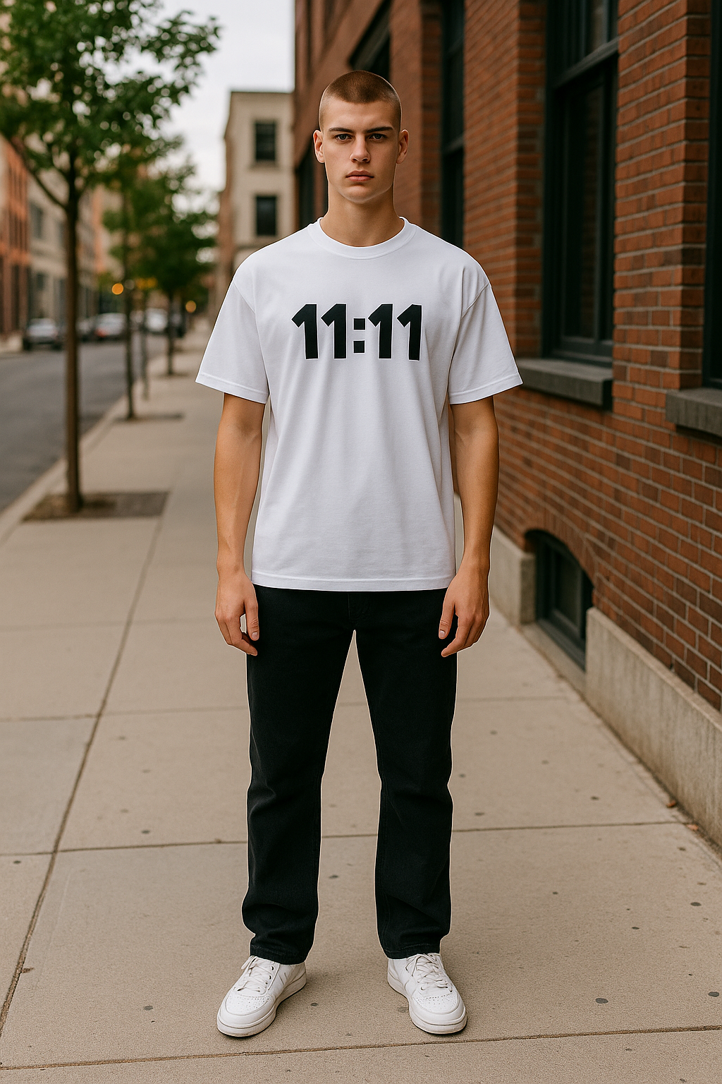 11:11 CLASSIC CREW NECK TEE
