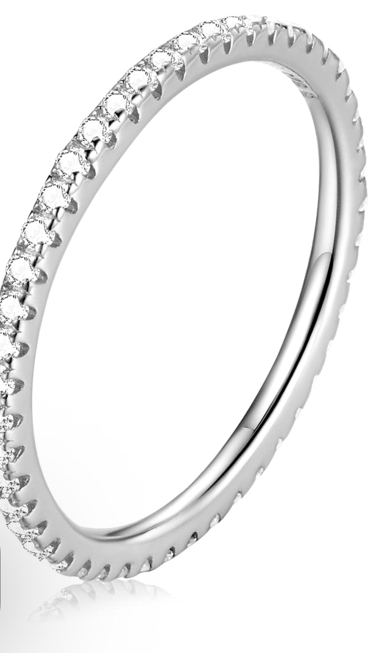PAVE ETERNITY BAND