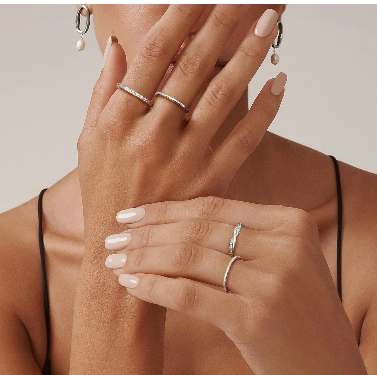 PAVE ETERNITY BAND