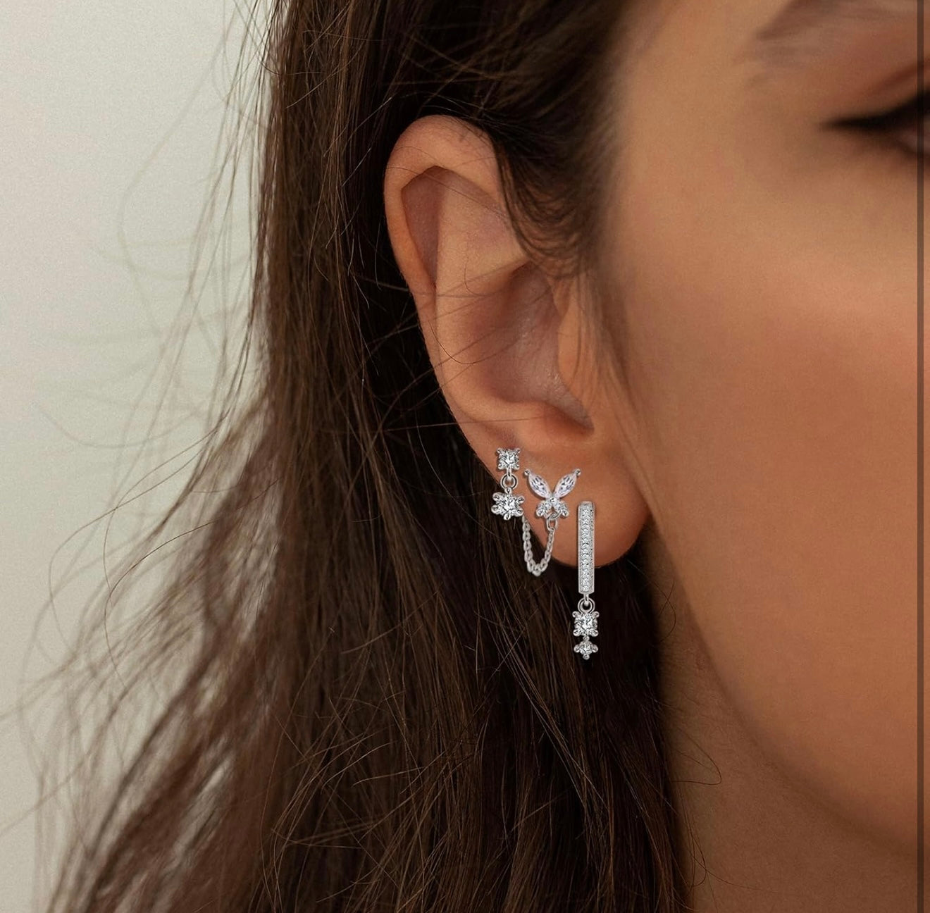 BUTTERFLY WHISPER EARRING SET