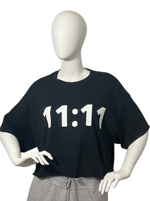 1-11:11 BY ARZO CROPPED TEE