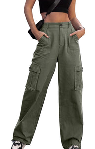 1-SOLID CARGO PANTS (5 colors)