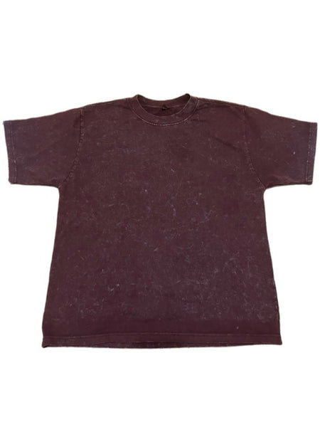 600-BY ARZO GRATEFUL STONE WASHED S/S TEE-CARNELIAN