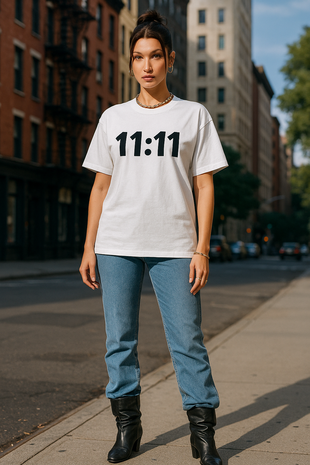 11:11 CLASSIC CREW NECK TEE