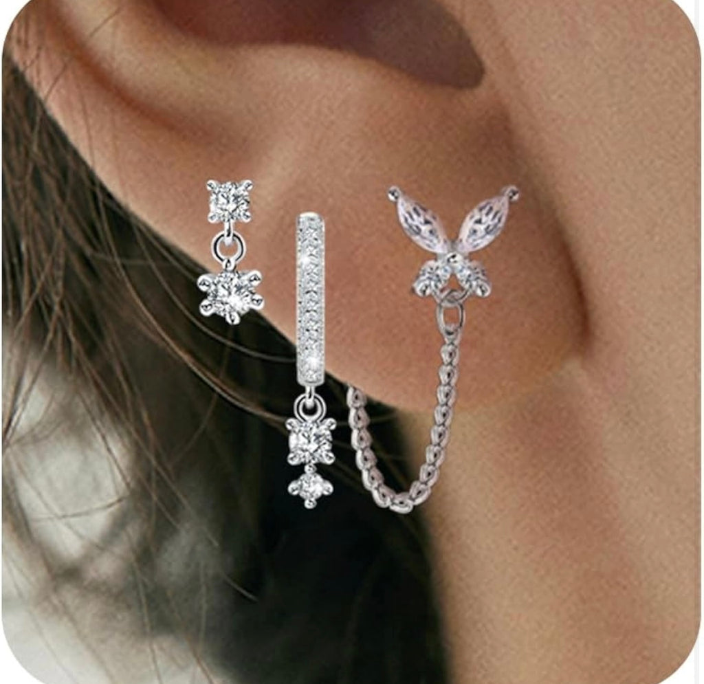 BUTTERFLY WHISPER EARRING SET
