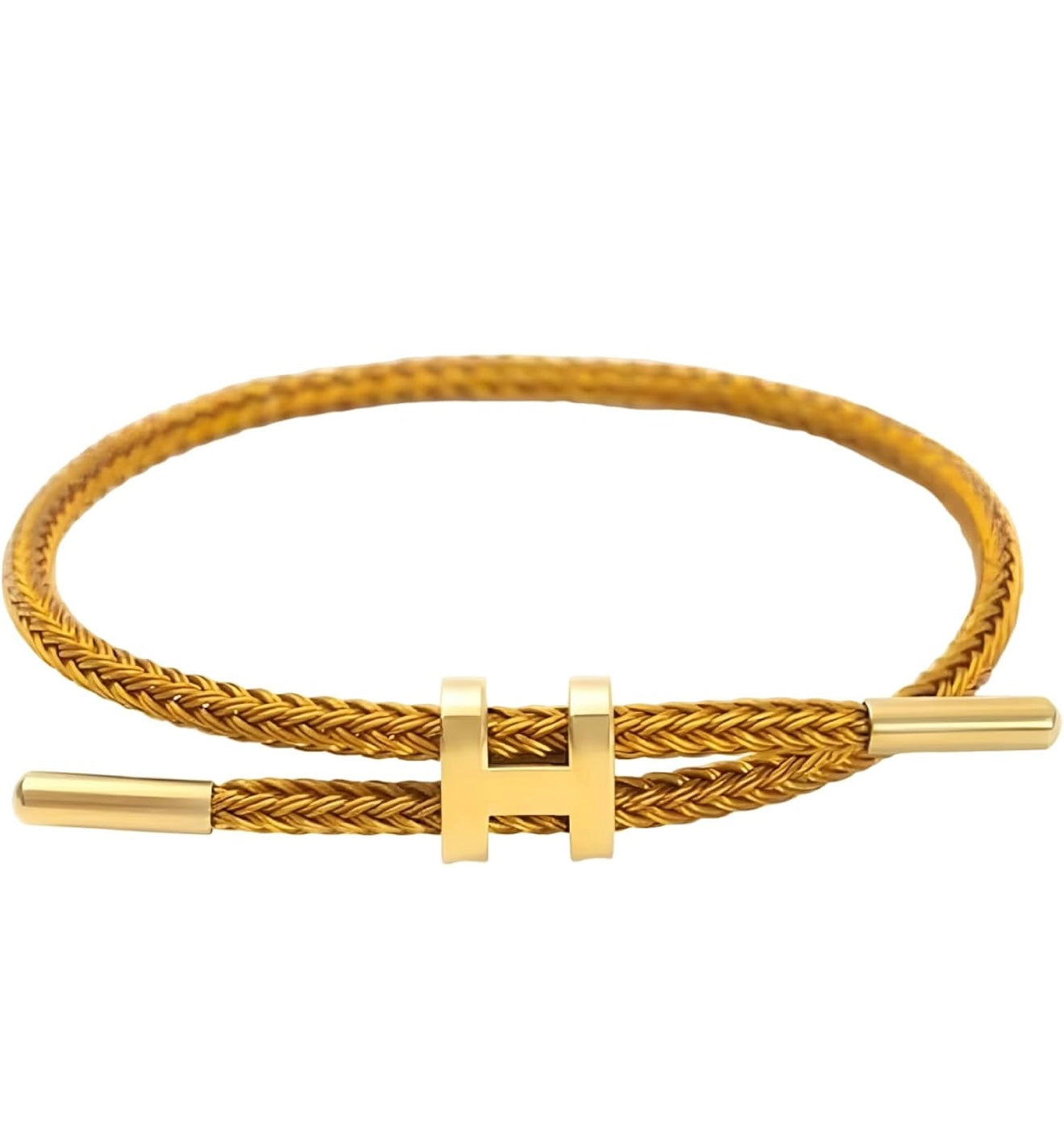 H BRACELET- GOLD