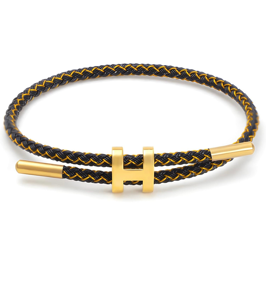 H BRACELET- GOLD