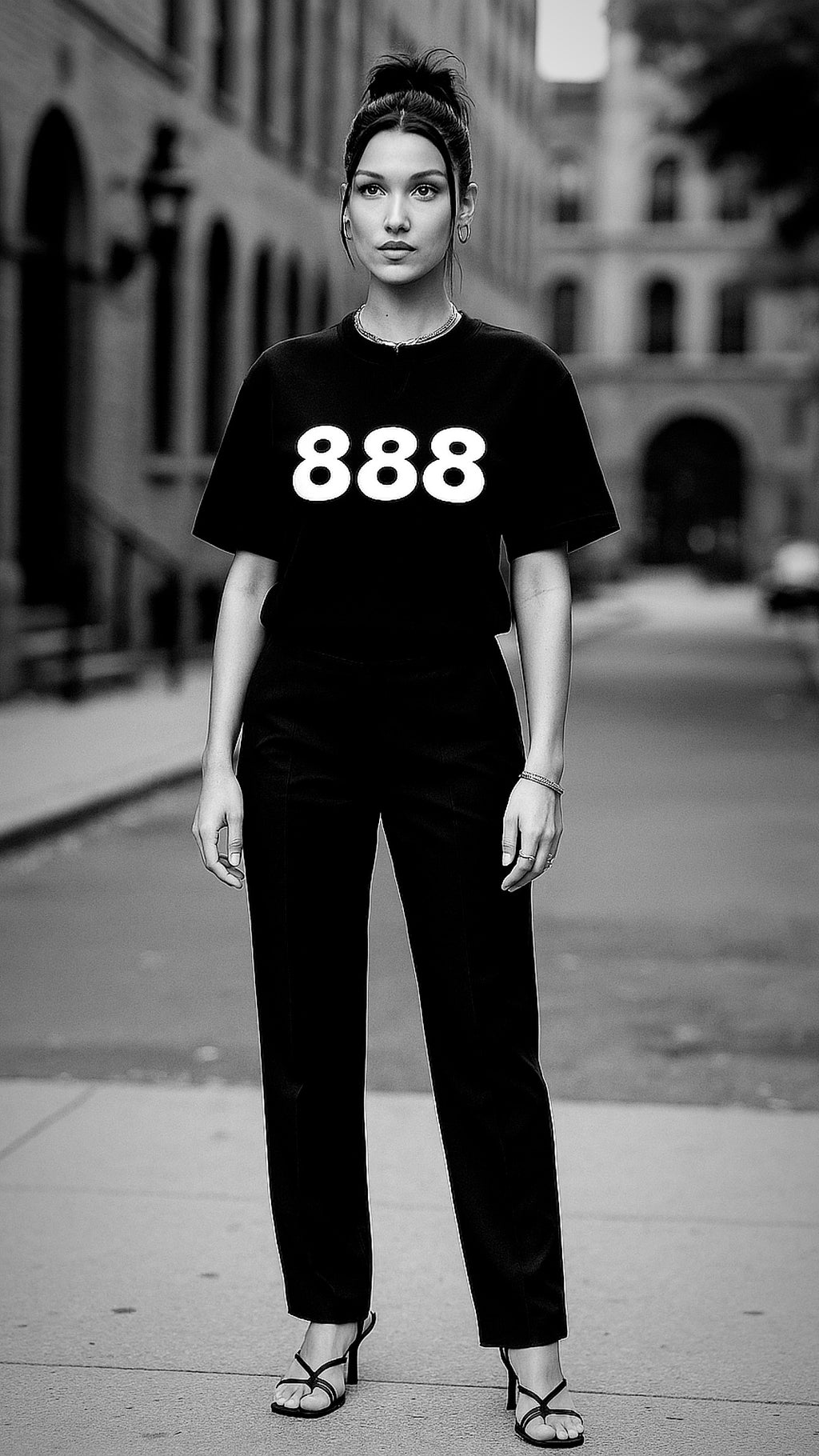 888 CLASSIC CREW NECK TEE