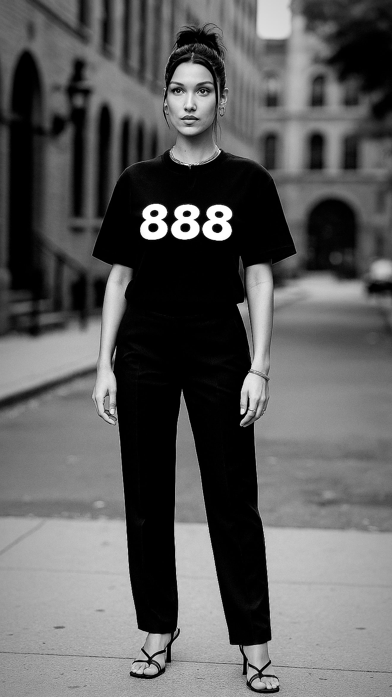 888 CLASSIC CREW NECK TEE