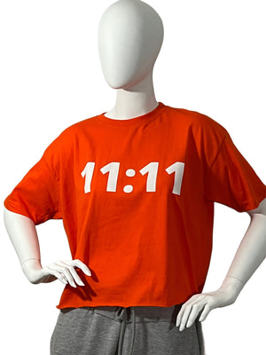 1-11:11 BY ARZO CROPPED TEE