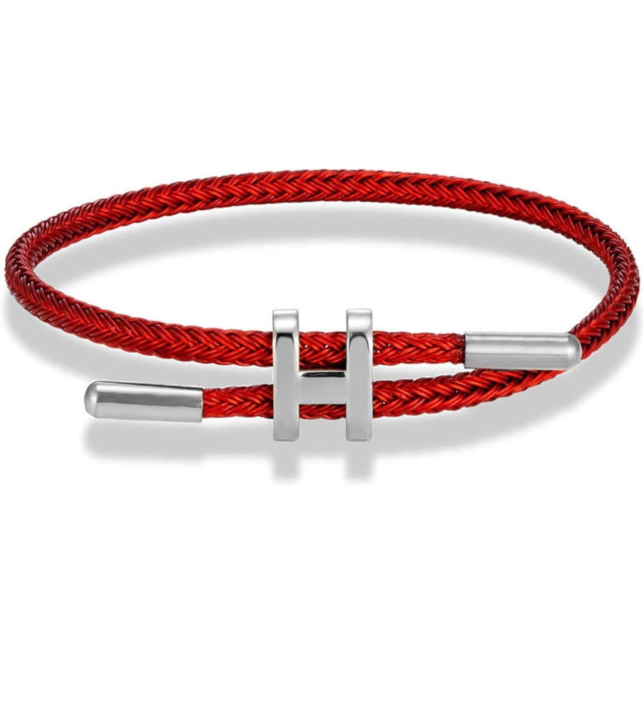 H BRACELET- SILVER – by Arzo