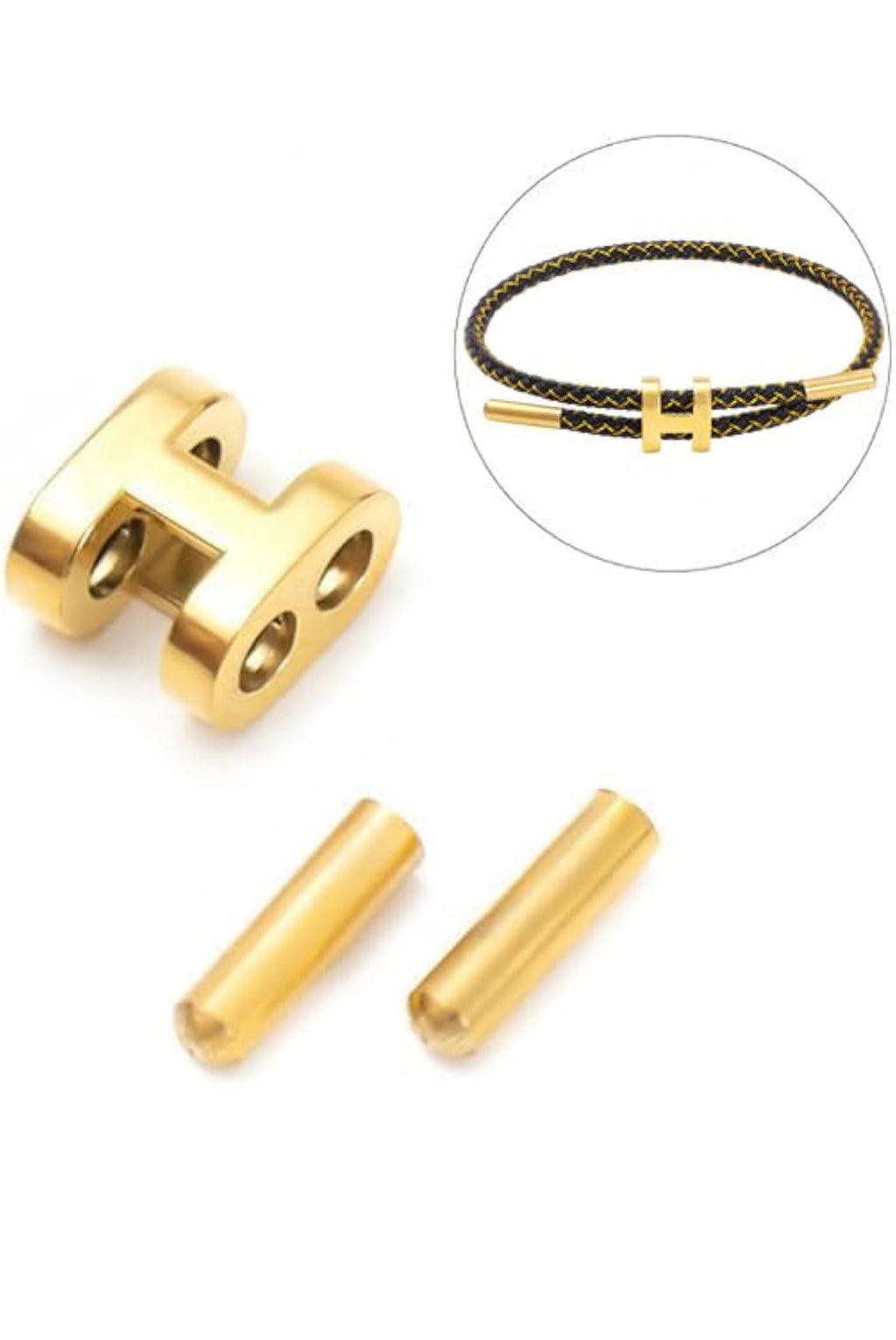 H BRACELET- GOLD