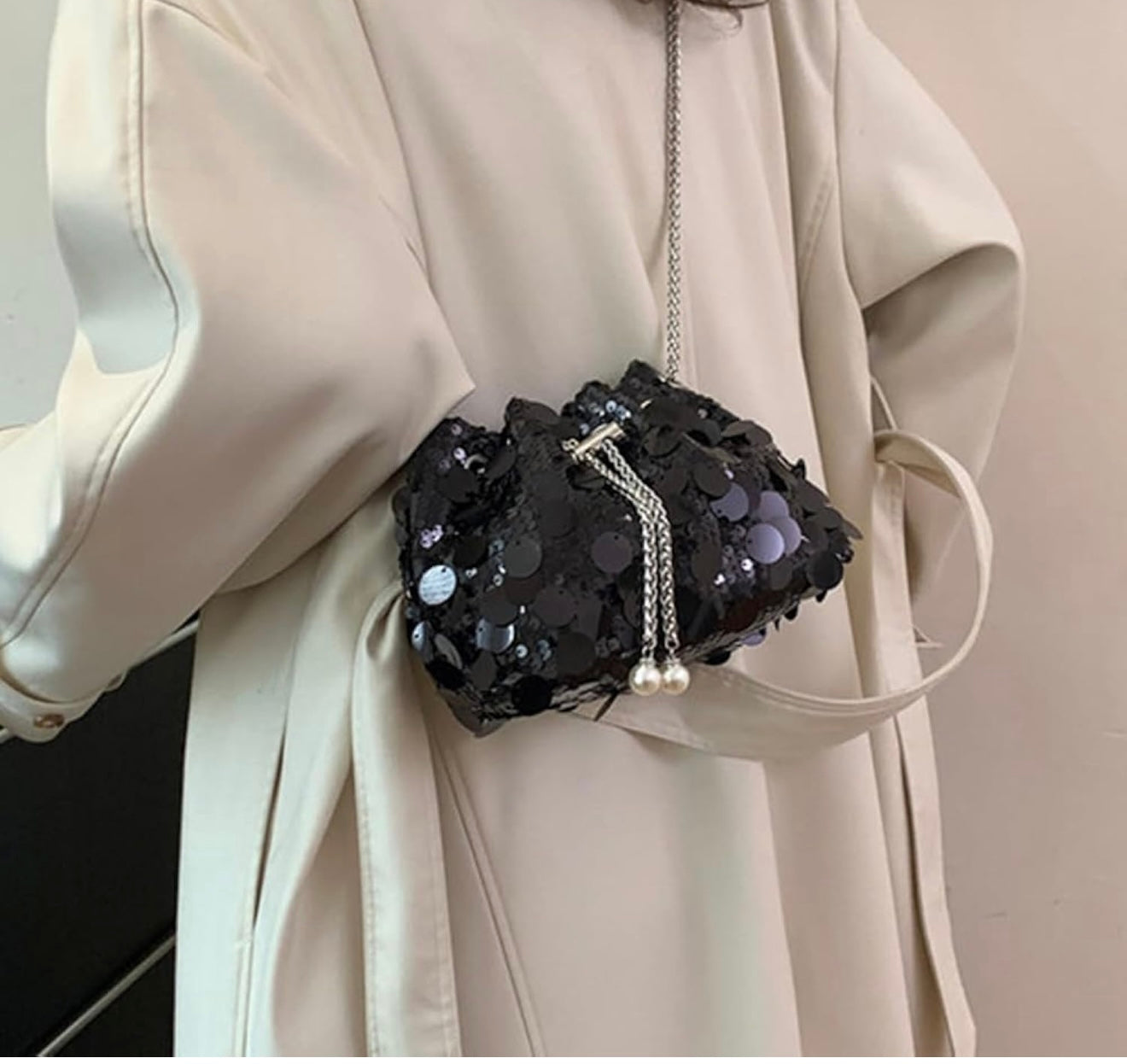 SEQUIN PALETTE CROSSBODY BAG