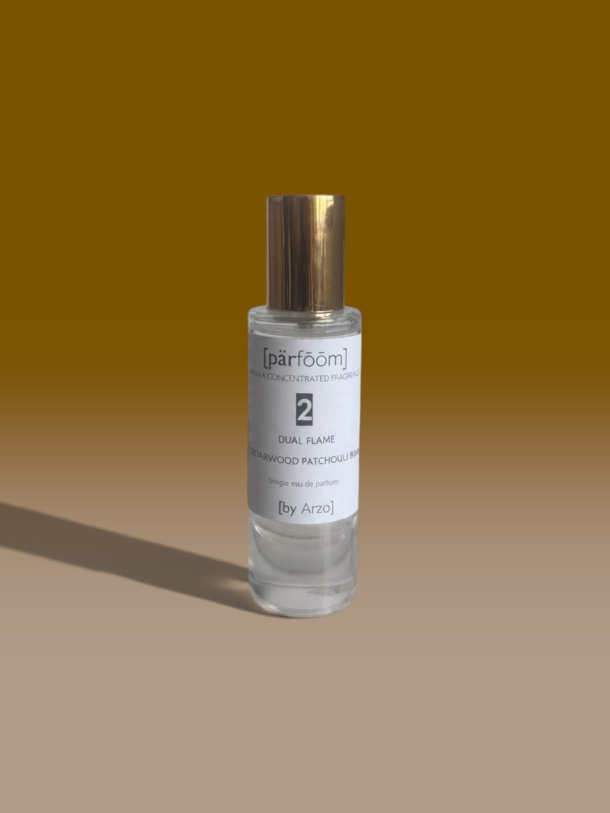 2 DUAL FLAME-CEDARWOOD PATCHOULI RUM