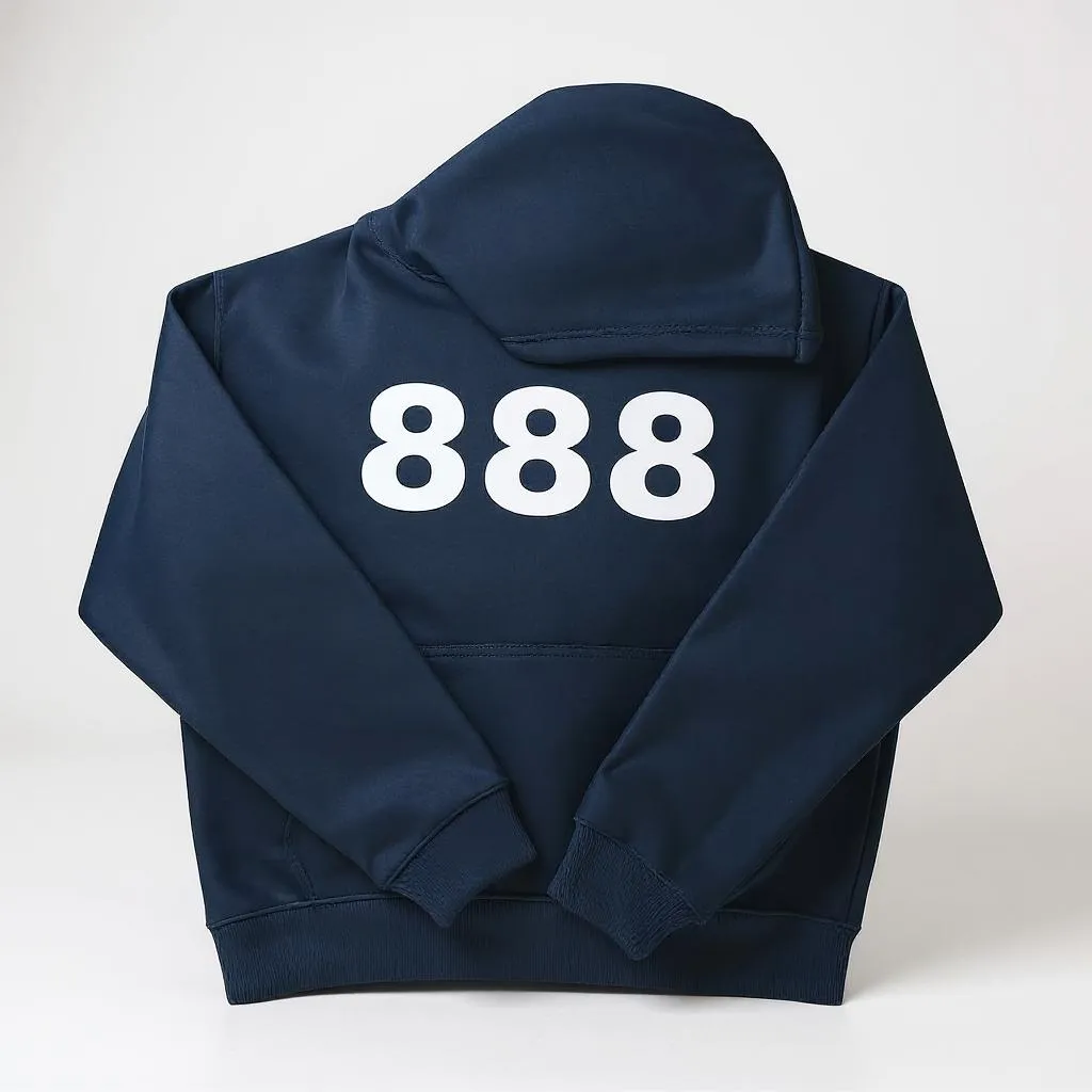 888 CLASSIC SOLID HOODIE