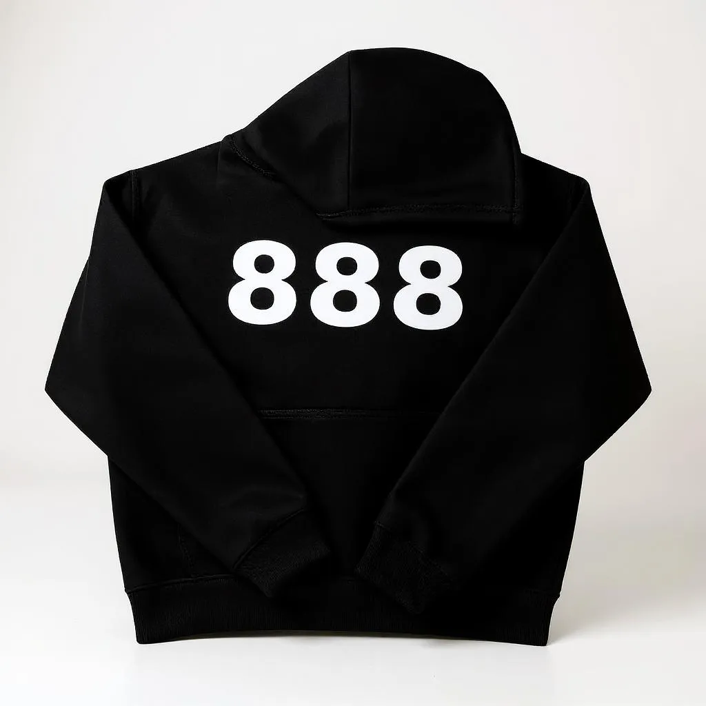 888 CLASSIC SOLID HOODIE
