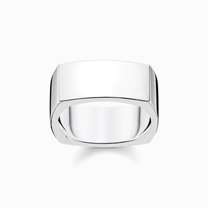200-STRONG FOUNDATION SQUARE STERLING RING
